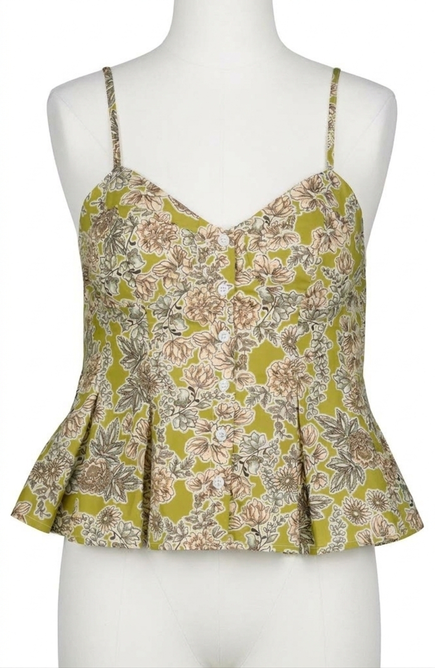 NEW BISHOP + YOUNG women's lagos peplum cami top in lagos